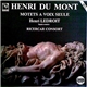 Henri Du Mont - Henri Ledroit, Ricercar Consort - Motets A Voix Seule
